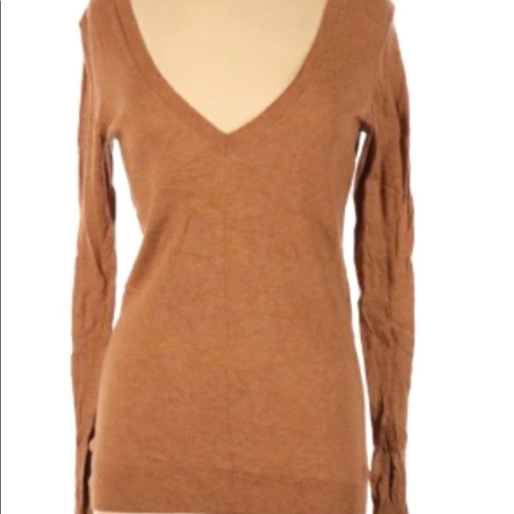 The Limited Wool V-Neck Lightweight Sweater